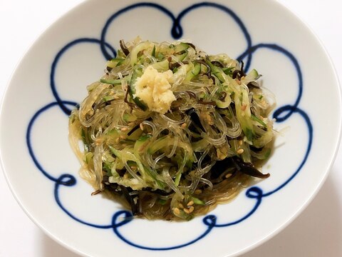 ヘルシーさっぱり！きゅうりと春雨の酢の物